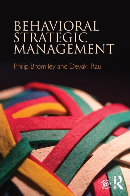 Behavioral Strategic Management, Paperback / softback Book