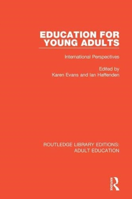 Education for Young Adults : International Perspectives, Hardback Book