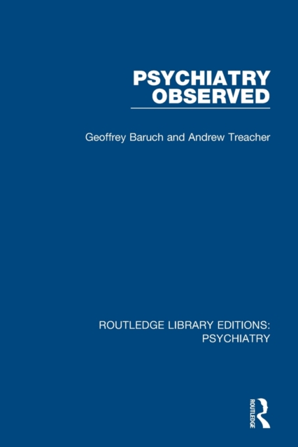 Psychiatry Observed, Paperback / softback Book