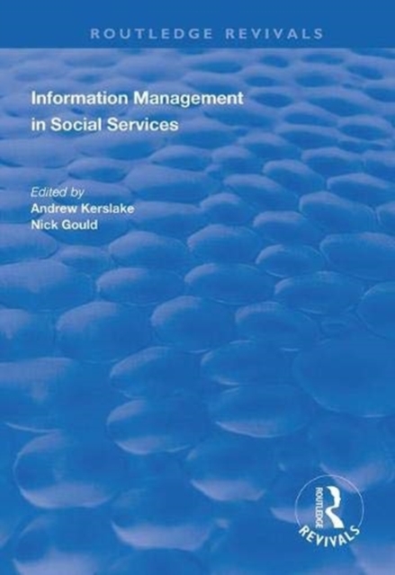 Information Management in Social Services, Paperback / softback Book