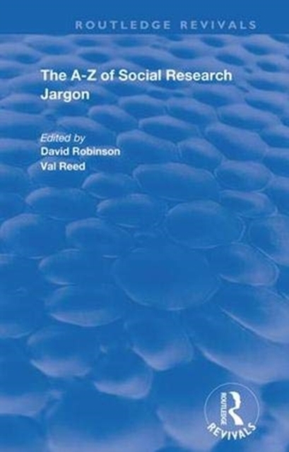 The A–Z of Social Research Jargon, Paperback / softback Book