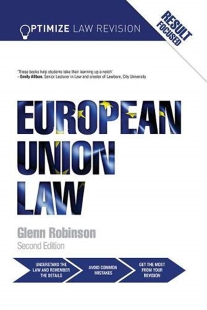Optimize European Union Law, Hardback Book