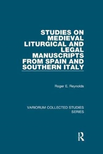 Studies on Medieval Liturgical and Legal Manuscripts from Spain and Southern Italy, Paperback / softback Book