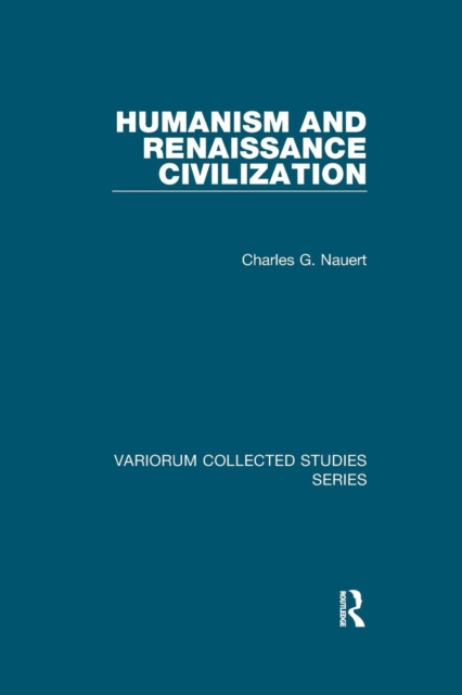 Humanism and Renaissance Civilization, Paperback / softback Book