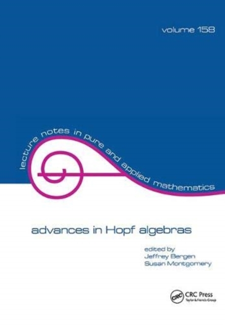 Advances in Hopf Algebras, Hardback Book
