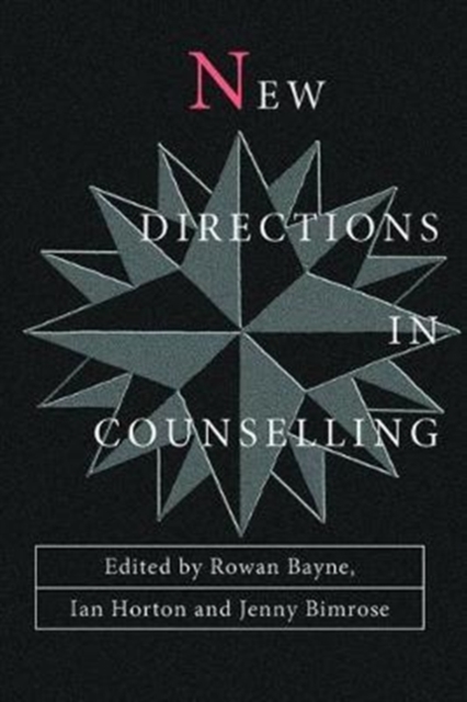 New Directions in Counselling, Hardback Book
