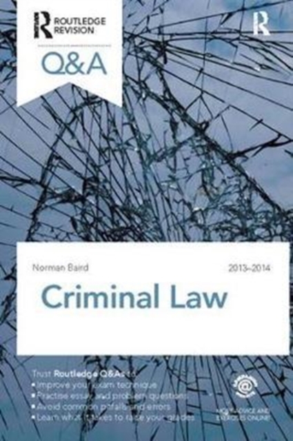 Q&A Criminal Law 2013-2014, Hardback Book