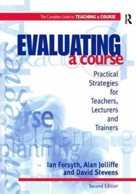 Evaluating a Course, Hardback Book