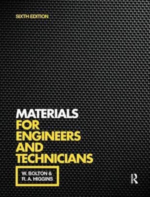 Materials for Engineers and Technicians, Hardback Book