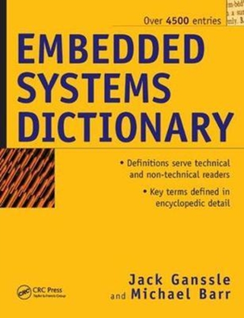 Embedded Systems Dictionary, Hardback Book