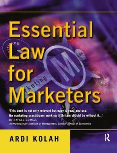 Essential Law for Marketers, Hardback Book