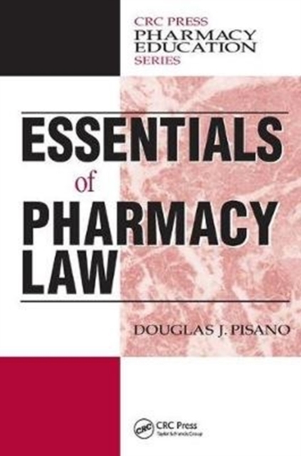 Essentials of Pharmacy Law, Hardback Book