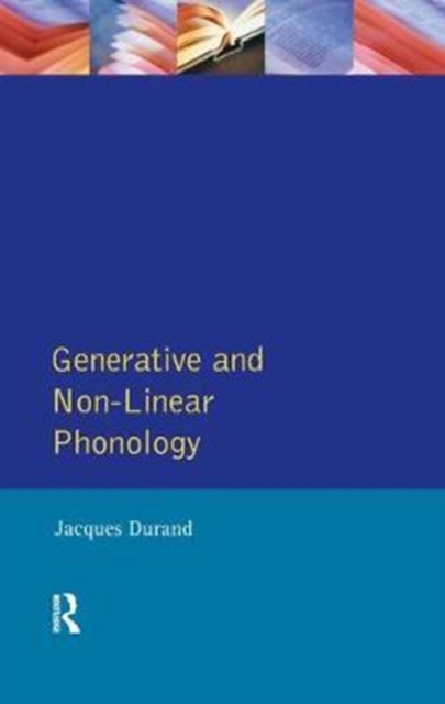 Generative and Non-Linear Phonology, Hardback Book