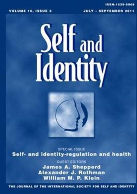 Self- and Identity-Regulation and Health, Hardback Book
