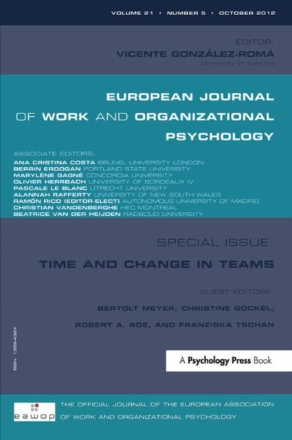 Time and Change in Teams, Hardback Book
