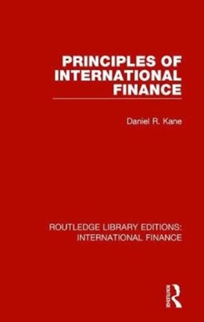 Principles of International Finance, Hardback Book
