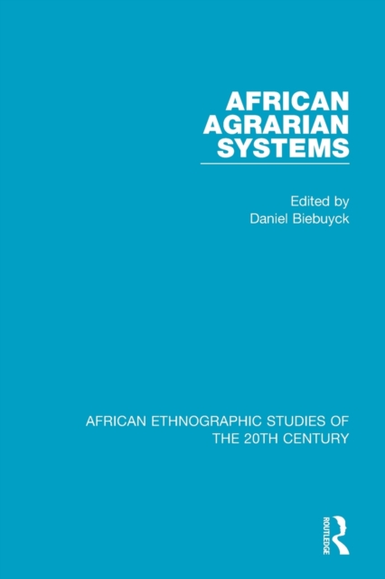 African Agrarian Systems, Paperback / softback Book