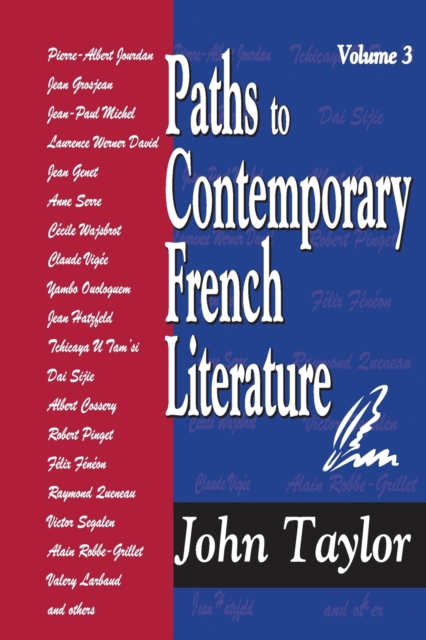 Paths to Contemporary French Literature : Volume 3, Paperback / softback Book