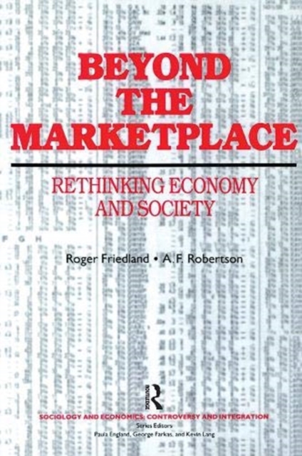 Beyond the Marketplace, Hardback Book