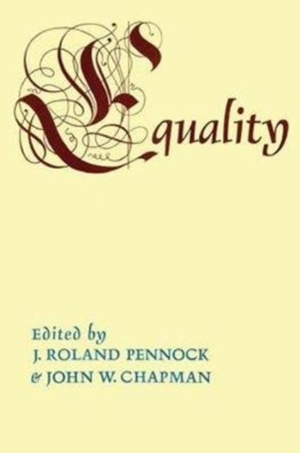 Equality, Hardback Book