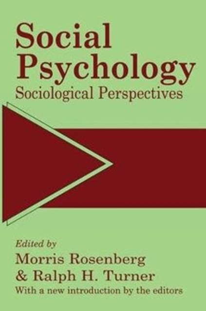Social Psychology : Sociological Perspectives, Hardback Book