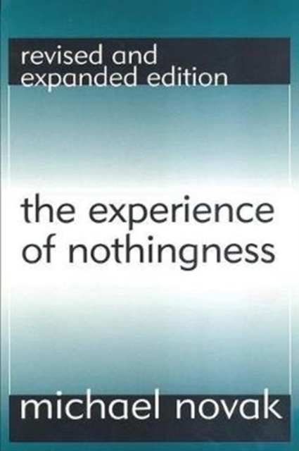 The Experience of Nothingness, Hardback Book