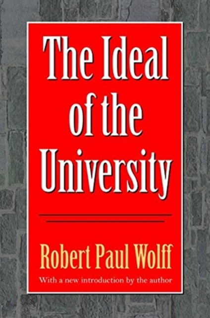 The Ideal of the University, Hardback Book