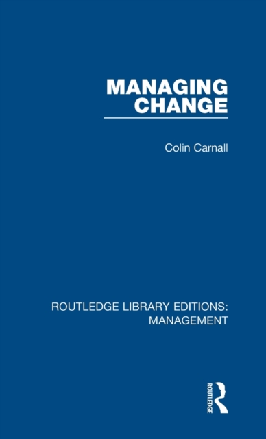 Managing Change, Hardback Book