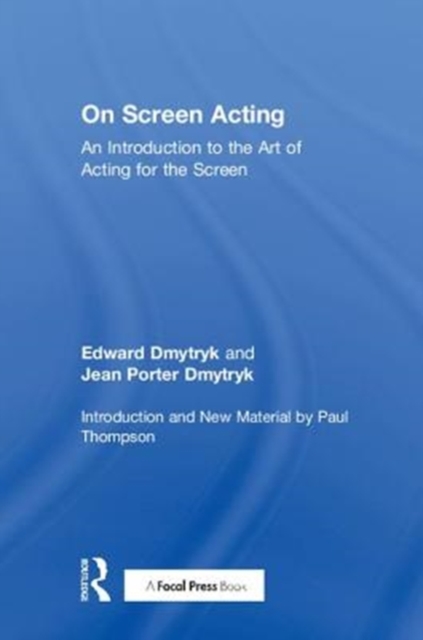 On Screen Acting : An Introduction to the Art of Acting for the Screen, Hardback Book