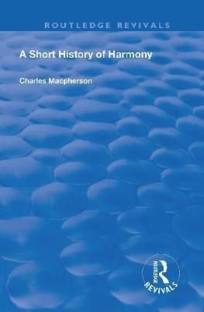 A Short History of Harmony, Hardback Book