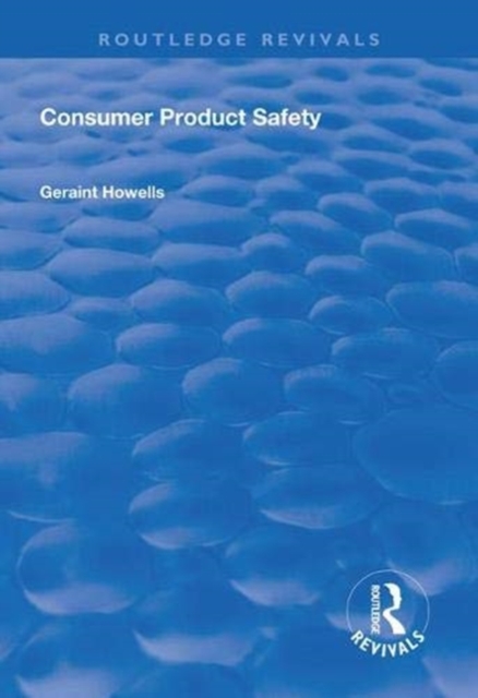 Consumer Product Safety, Paperback / softback Book
