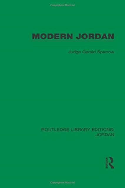 Modern Jordan, Paperback / softback Book