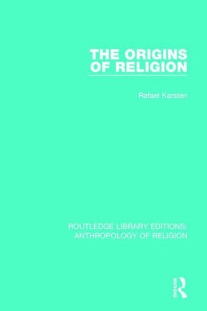 The Origins of Religion, Paperback / softback Book