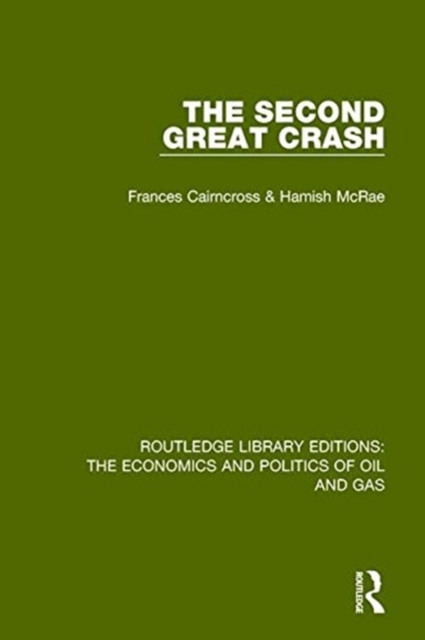 The Second Great Crash, Paperback / softback Book