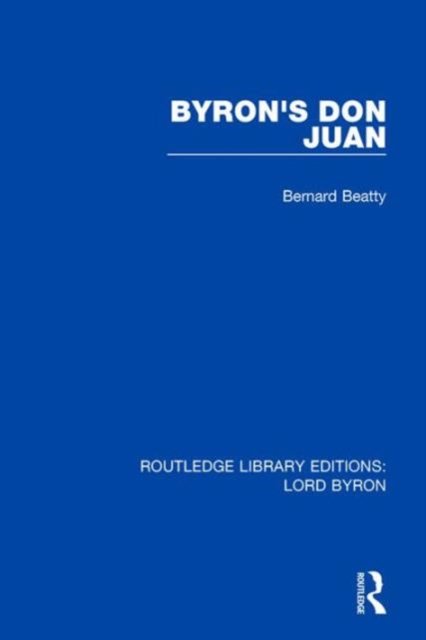Byron's Don Juan, Hardback Book
