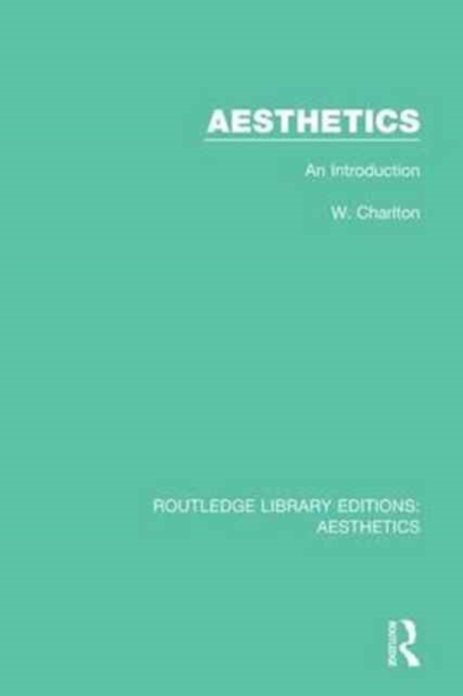 Aesthetics : An Introduction, Hardback Book