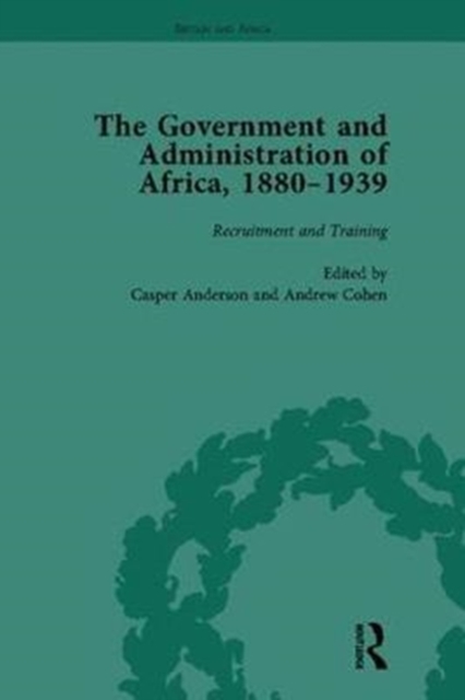 The Government and Administration of Africa, 1880-1939, Mixed media product Book