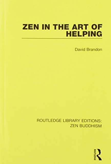 Zen in the Art of Helping, Paperback / softback Book