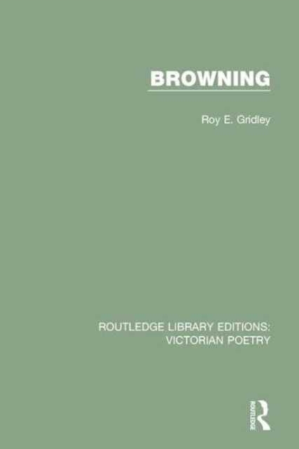 Browning, Paperback / softback Book