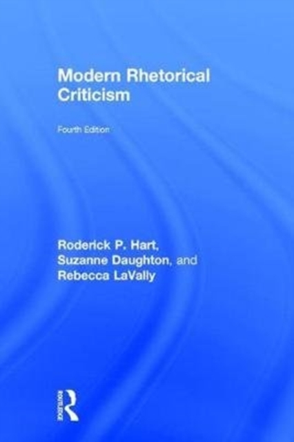 Modern Rhetorical Criticism, Hardback Book
