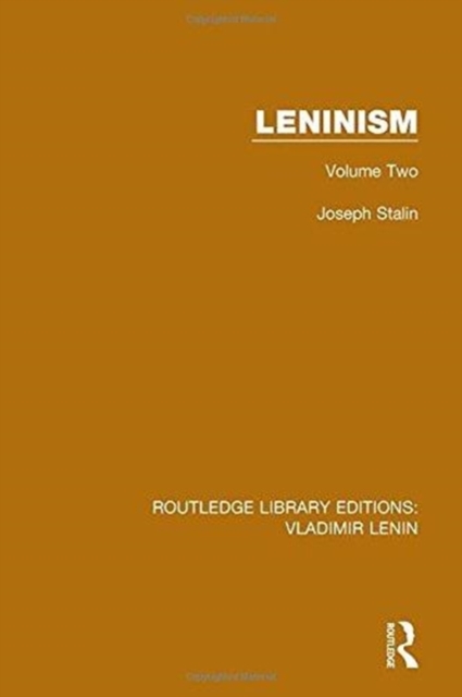 Leninism : Volume Two, Hardback Book