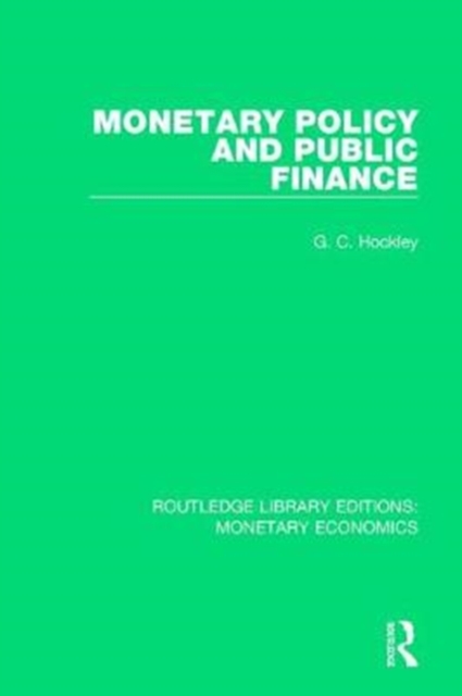 Monetary Policy and Public Finance, Paperback / softback Book