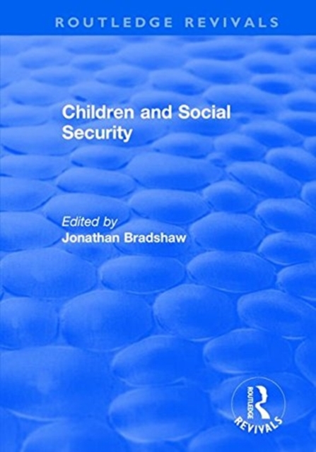 Children and Social Security, Paperback / softback Book