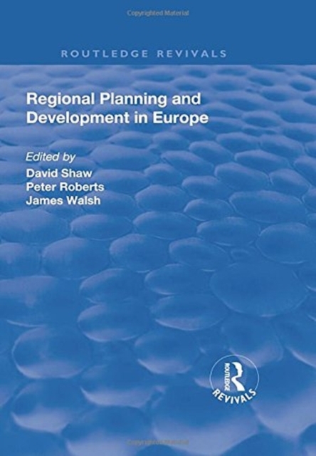 Regional Planning and Development in Europe, Hardback Book