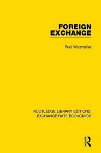 Foreign Exchange, Hardback Book