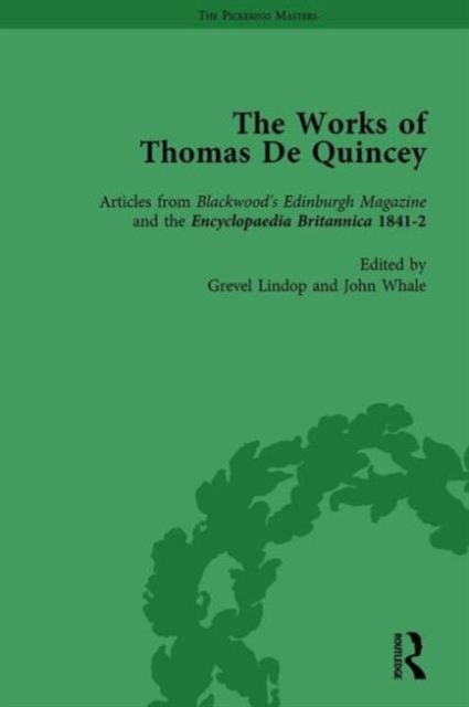 The Works of Thomas De Quincey, Part II vol 13, Hardback Book