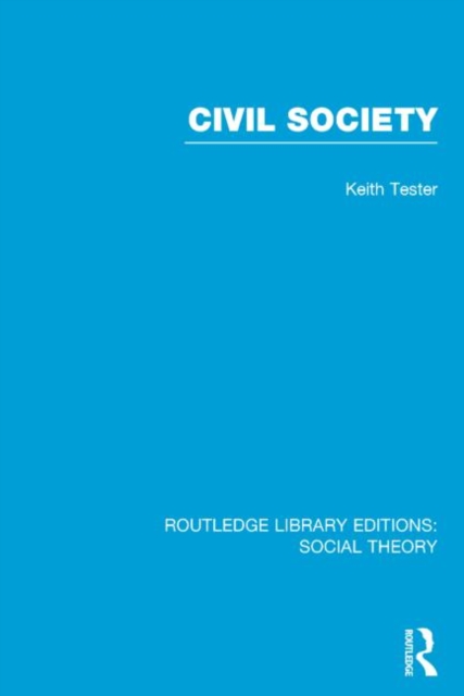 Civil Society, Hardback Book
