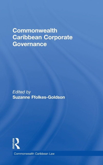 Commonwealth Caribbean Corporate Governance, Hardback Book