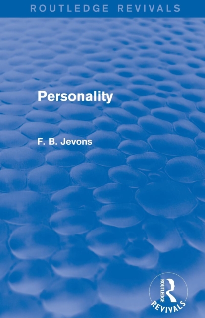 Personality (Routledge Revivals), Paperback / softback Book