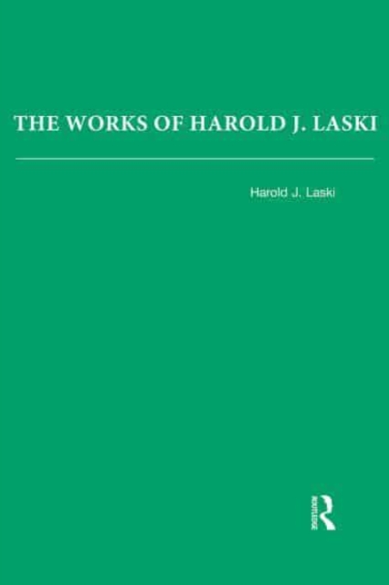 The Works of Harold J. Laski, Multiple-component retail product Book